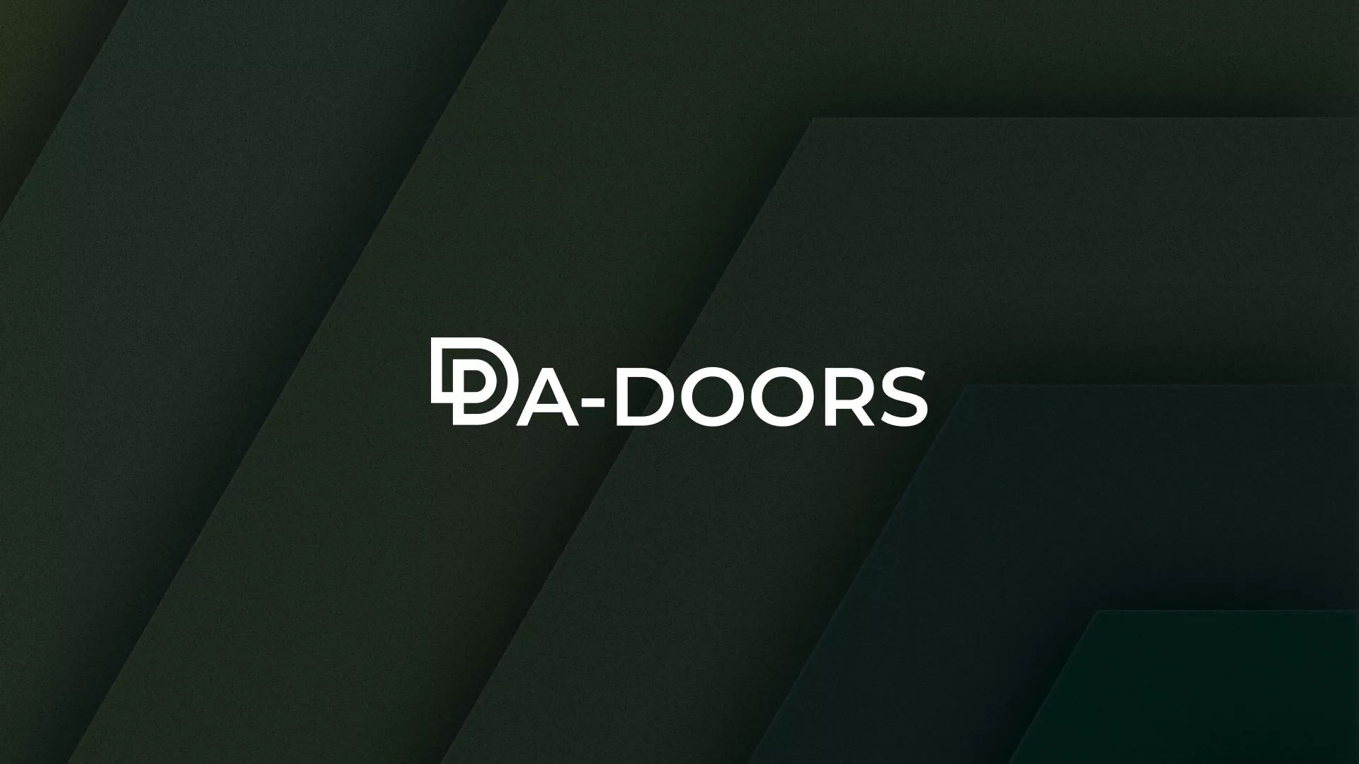 Создание логотипа компании «DA-DOORS» в Радужном